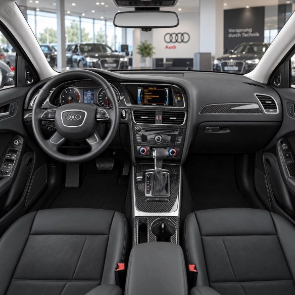 Audi A6 2005-2011 3D kit décoration intérieure tableau de bord 25 pièces