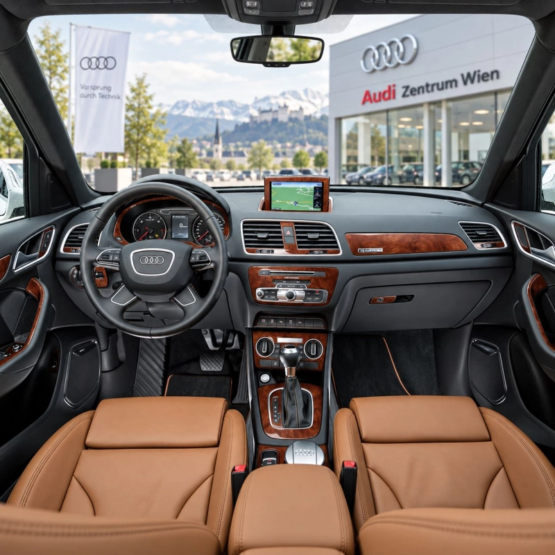 Audi Q3 ab 2015 3D BASIC kit décoration intérieure tableau de bord 28 pièces