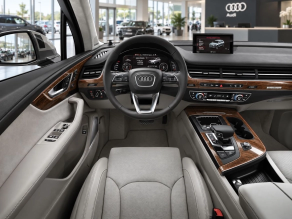 Audi Q7 4M seit 2015 3D kit décoration intérieure tableau de bord 28 pièces