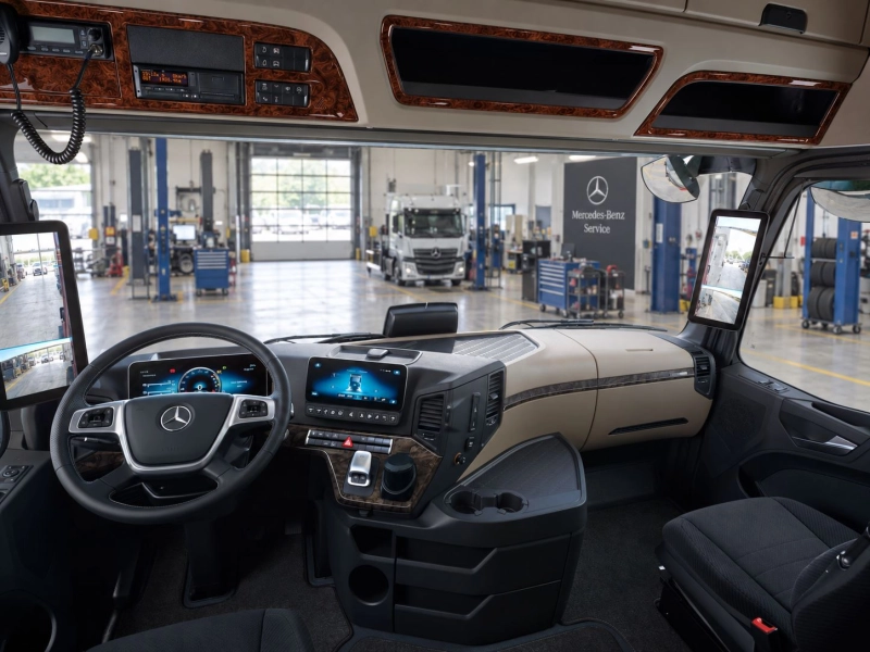 Mercedes Actros Antos 2011 - à aujourd’hui 3D kit décoration intérieure tableau de bord 6 pièces
