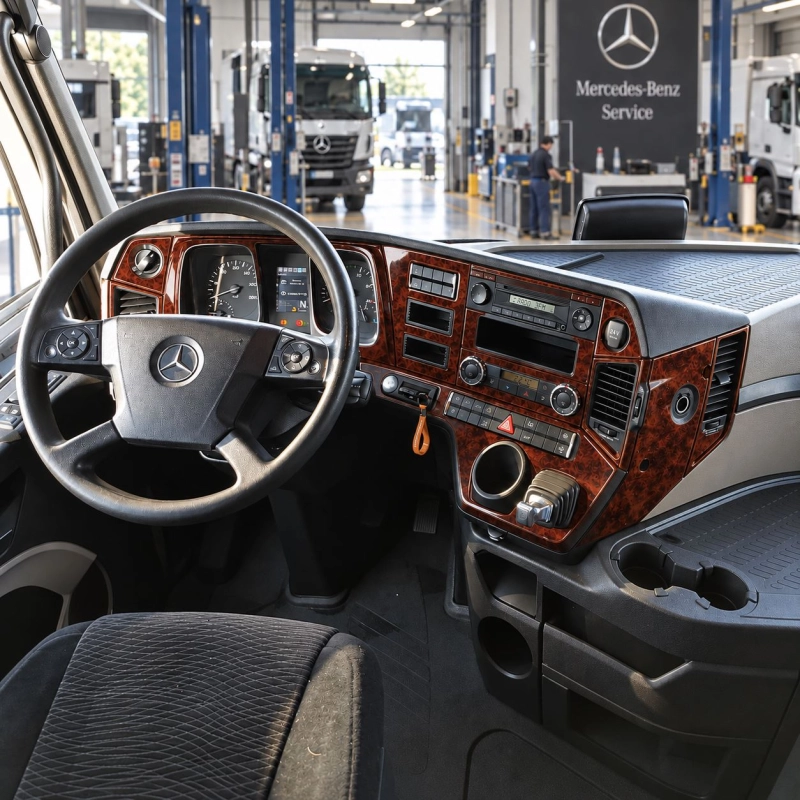Mercedes Actros Antos 2011 - à aujourd’hui 3D kit décoration intérieure tableau de bord 20 pièces