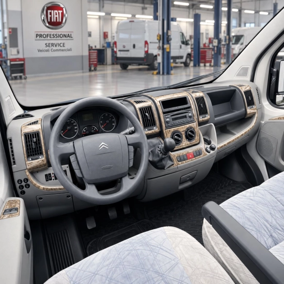 Peugeot boîteer 2006 - à aujourd’hui 3D kit décoration intérieure tableau de bord 20 pièces