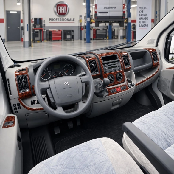 Peugeot boîteer 2006 - à aujourd’hui 3D kit décoration intérieure tableau de bord 20 pièces