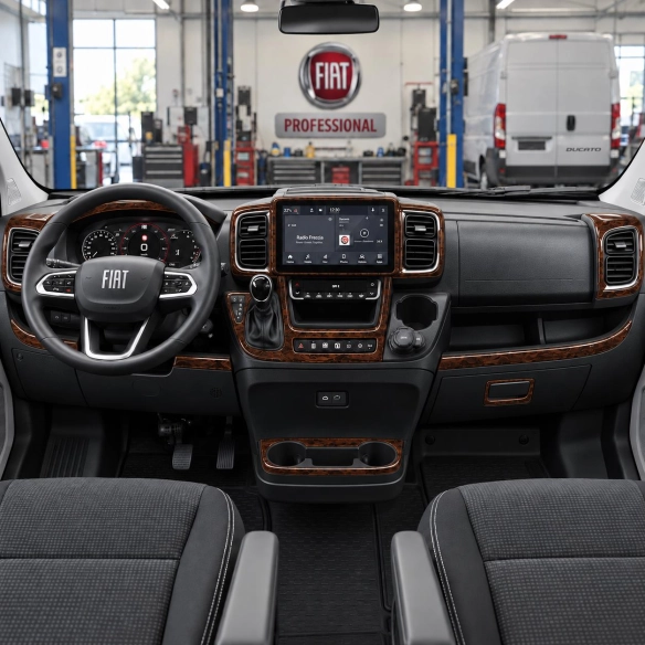 Peugeot Boxer 2026–aujourd’hui 3D kit décoration intérieure tableau de bord 22 pièces