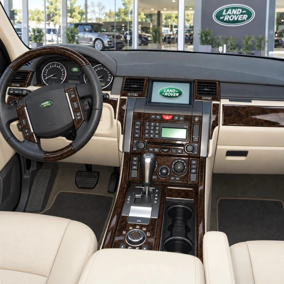 Land Rover Range Rover Sport 2006-2009 3D kit décoration intérieure tableau de bord 76 pièces