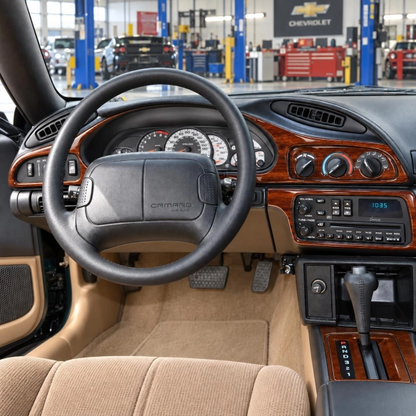 Chevrolet Camaro 1994-1996 boîte automatique, 9 pièces kit décoration intérieure tableau de bord