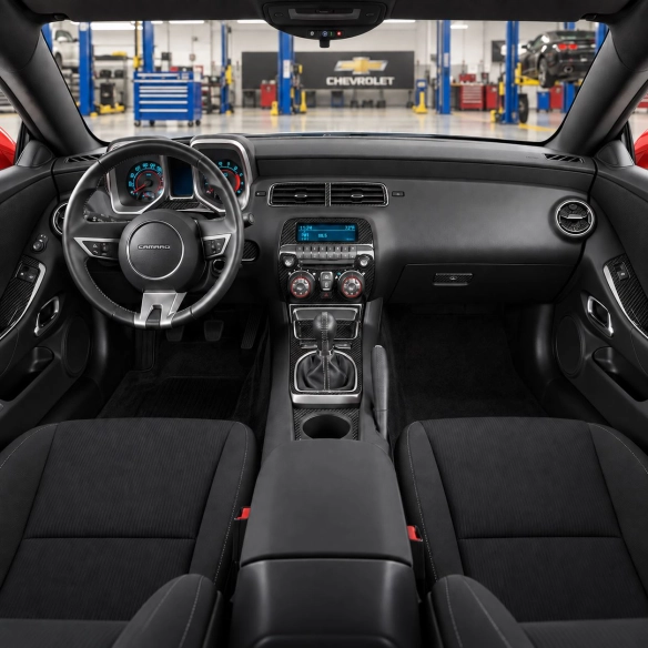 Chevrolet Camaro 2010-2015 kit décoration intérieure tableau de bord, Optional Front tableau de bord And porte garniture, 8 Pcs