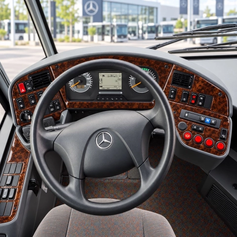 Mercedes Connecto 2013 kit 3D d’habillage du tableau de bord 52 pièces