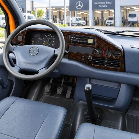 Mercedes Sprinter W901 1995-2000 kit 3D d’habillage du tableau de bord 17 pièces