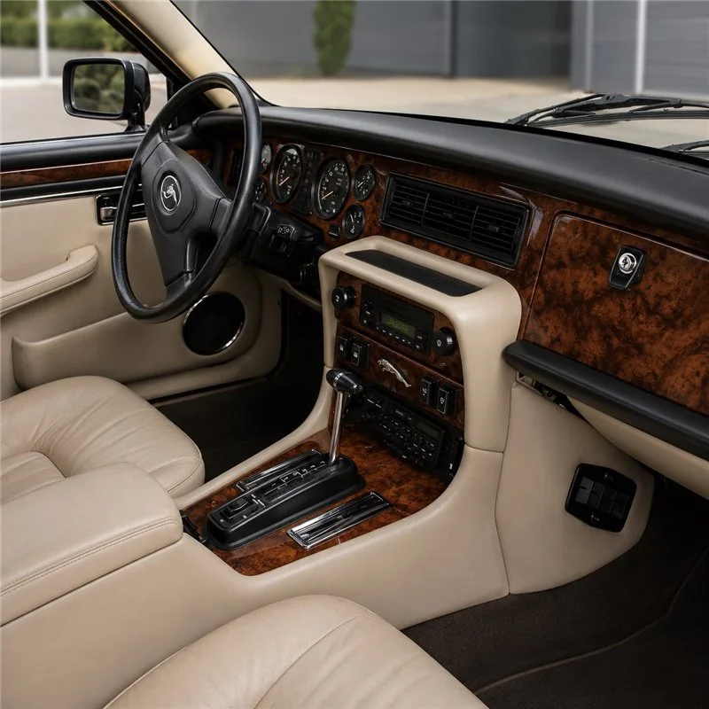 Jaguar XJ6 1983-1987 set complet, boîte auto, panneaux de porte 23', panneaux arrière 31' kit décor tableau de bord 3D