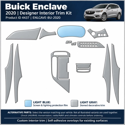 Buick Enlcave 2020 – Designer Trim – Kit intérieur complet