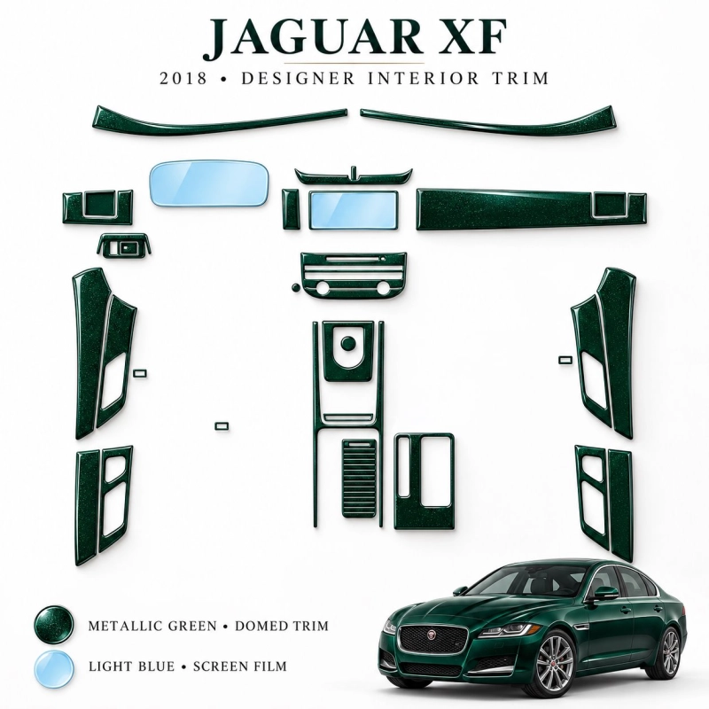 Designer Trim Jaguar Xf X260 2018 habillage intérieur complet