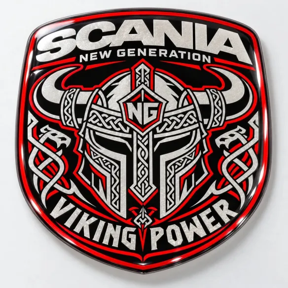 Écusson 3D de cabine pour Scania NG – Viking Classic – 90 mm