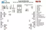 Ford F-150 2013-UP Ensemble Complet, Driver Bench BD Kit la décoration du tableau de bord