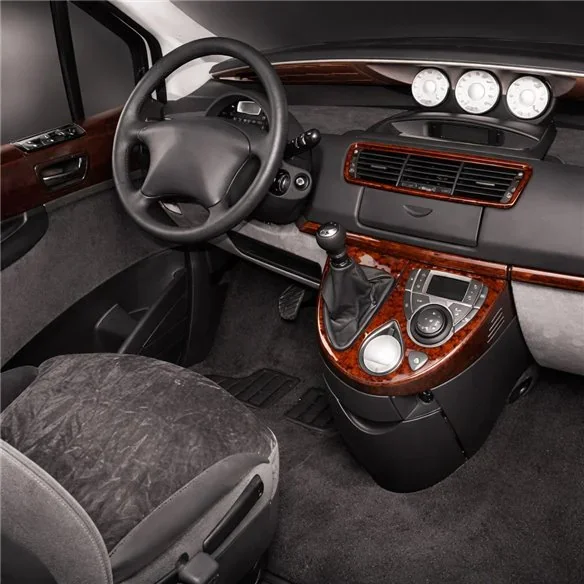 Citroen C8 2002+ kit décor tableau de bord 3D, 4 pièces