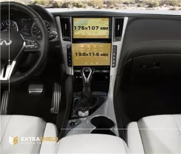 Hyundai Tucson 2021 - Present Digital Speedometer Protection d'écran Résiste aux rayures HD transparent - 1 - habillage decor de