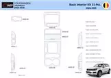 Volkswagen Touareg II 2010-2018 Kit la décoration du tableau de bord 11 Pièce