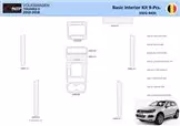 Volkswagen Touareg II 2010-2018 Kit la décoration du tableau de bord 9 Pièce