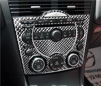 Mazda RX-8 2003-2007 Ensemble Complet, Avec NAVI system BD Kit la décoration du tableau de bord - 4 - habillage decor de tableau