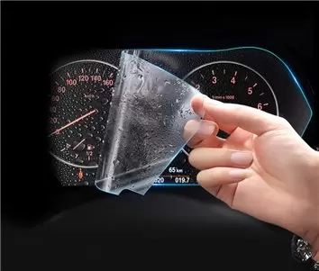 Volkswagen Golf 2020 - Present Digital Speedometer 10" Protection d'écran Résiste aux rayures HD transparent