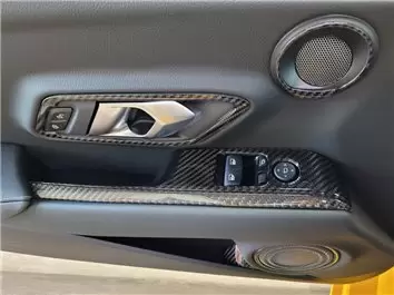 Toyota Supra 2019-2023 Manual Gearbox or Automatic Gear WHZ Décoration de tableau de bord 28-Part - 2 - habillage decor de table