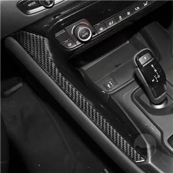 Toyota Supra 2019-2023 Manual Gearbox or Automatic Gear WHZ Décoration de tableau de bord 28-Part - 8 - habillage decor de table