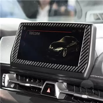 Toyota Supra 2019-2023 Manual Gearbox or Automatic Gear WHZ Décoration de tableau de bord 28-Part - 9 - habillage decor de table