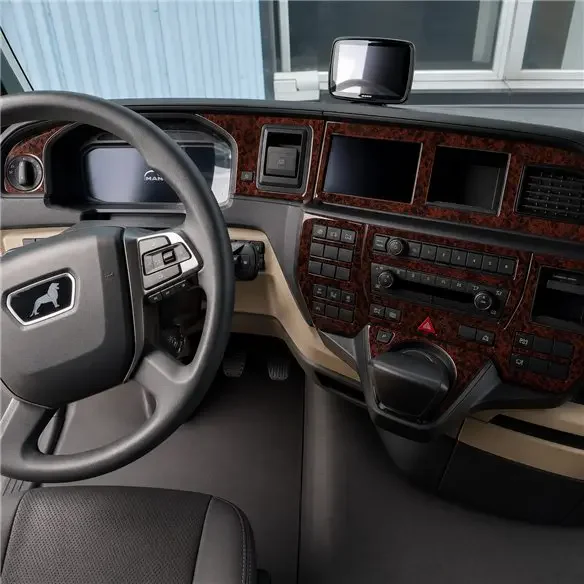 MAN TGX TGS 2020-2024 kit décor tableau de bord 3D, 25 pièces
