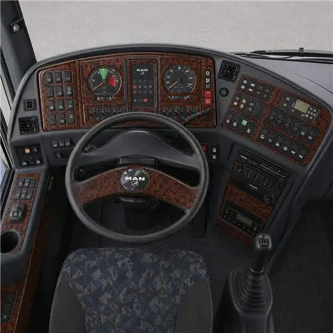 MAN Fortuna 2003+ kit décor tableau de bord 3D, 35 pièces