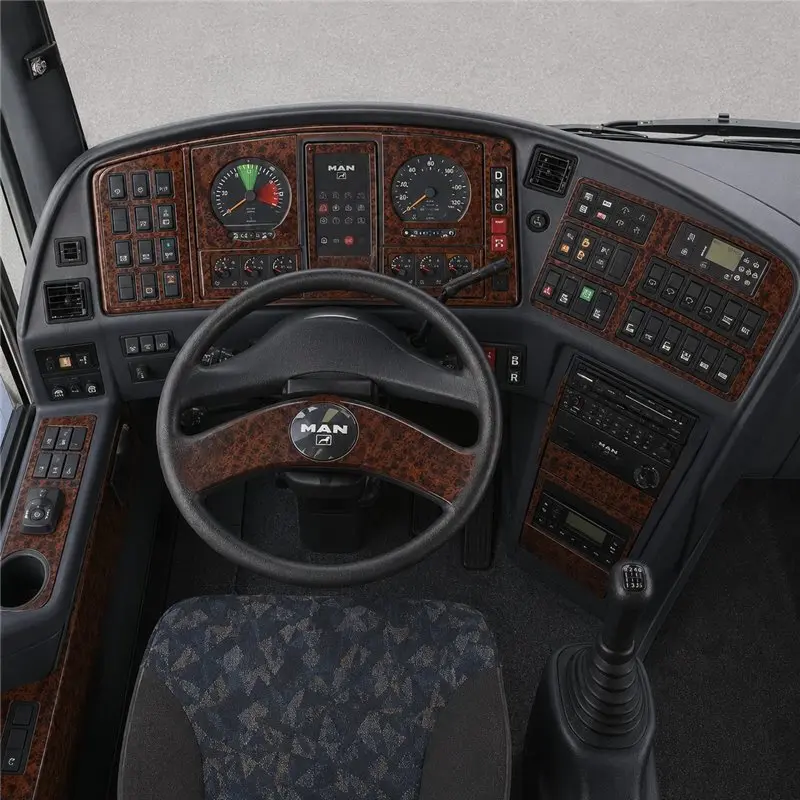 MAN Fortuna 2003+ kit décor tableau de bord 3D, 35 pièces