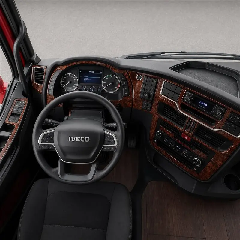 IVECO S-WAY 2019 kit décor tableau de bord 3D, 17 pièces