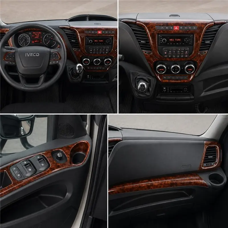 Iveco Daily 2014+ kit décor tableau de bord 3D, 38 pièces