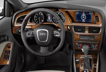 Audi A5 2008-2014 Hatchback Kit la décoration du tableau de bord 42-Pièce - 2 - habillage decor de tableau de bord