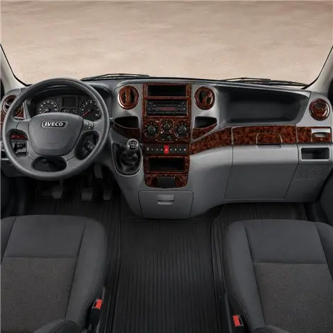 Iveco Daily 2007+ kit décor tableau de bord 3D, 29 pièces