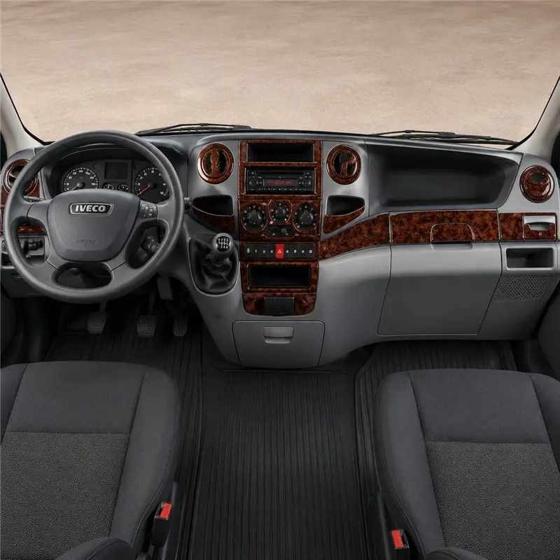 Iveco Daily 2007+ kit décor tableau de bord 3D, 29 pièces