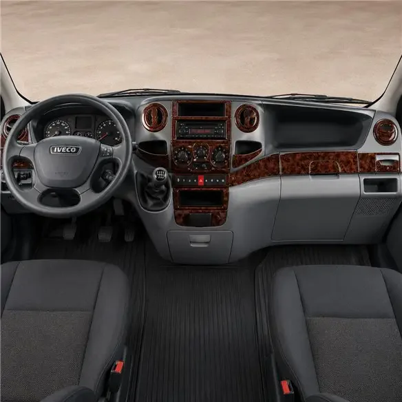 Iveco Daily 2007+ kit décor tableau de bord 3D, 29 pièces