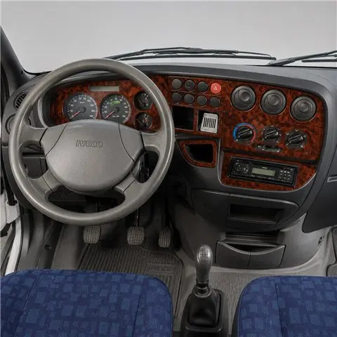 Iveco Daily City 1999-2007 kit décor tableau de bord 3D, 8 pièces