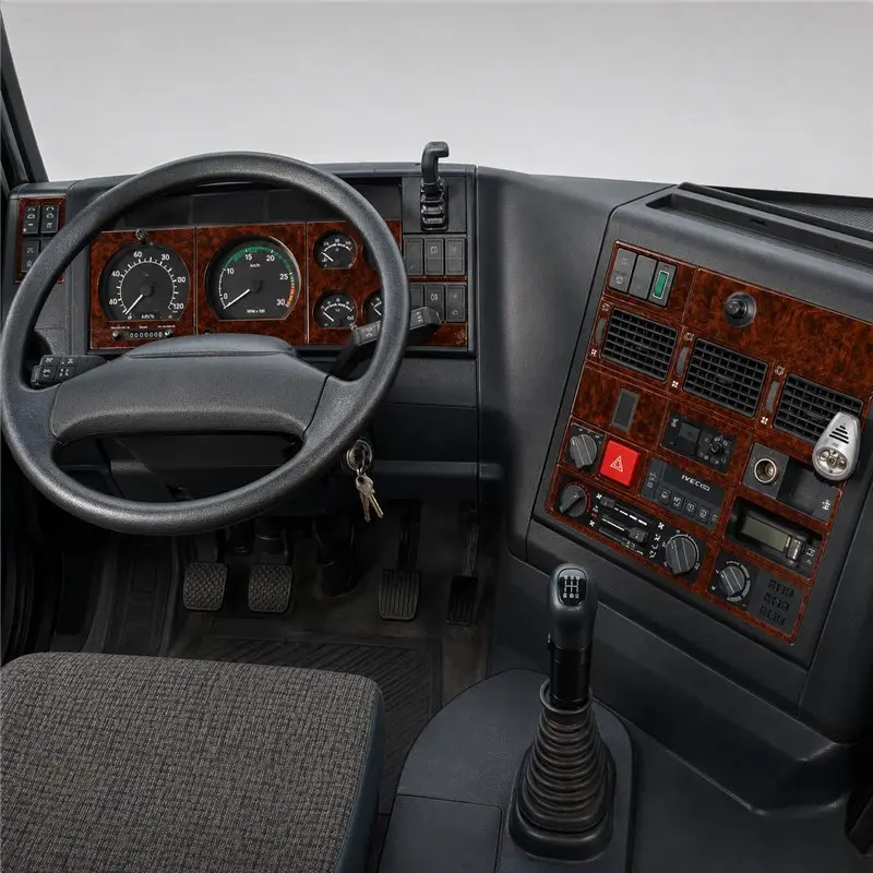 Iveco Eurotech-Eurostar 1992-2000 kit décor tableau de bord 3D, 39 pièces