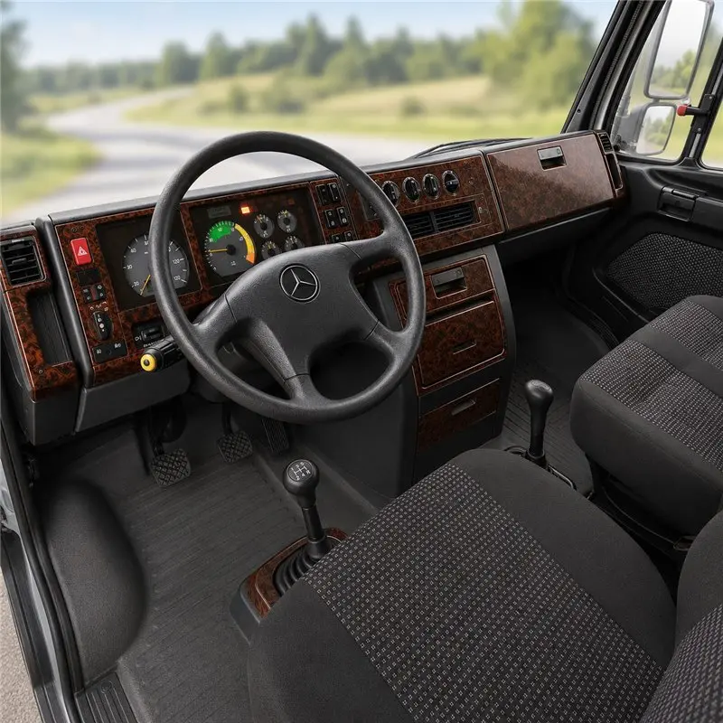 Mercedes 814 Vario 1996+ kit décor tableau de bord 3D, 37 pièces