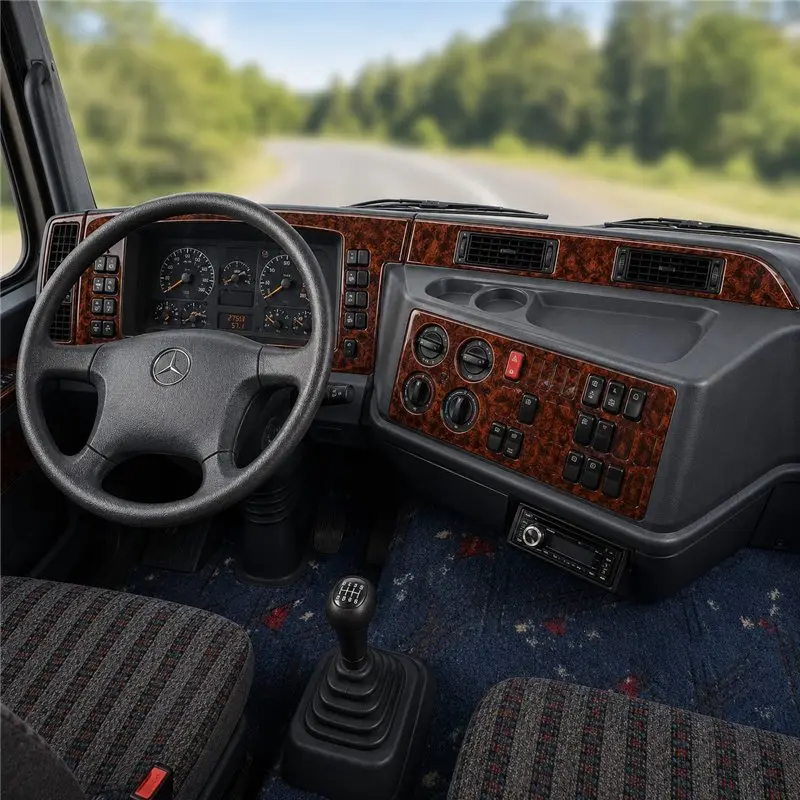Mercedes Actros 2000-2003 kit décor tableau de bord 3D, 44 pièces