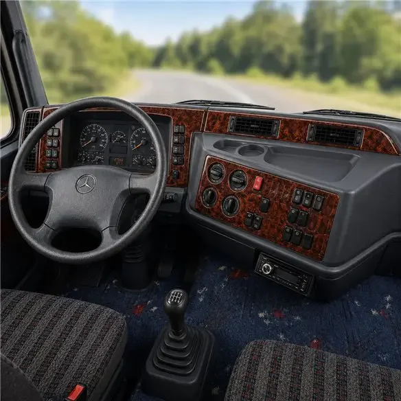 Mercedes Actros 2000-2003 kit décor tableau de bord 3D, 44 pièces