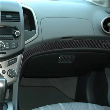 Chevrolet Aveo T300 2012–2020 Habillage Décoration de Tableau de Bord 20 Pièce