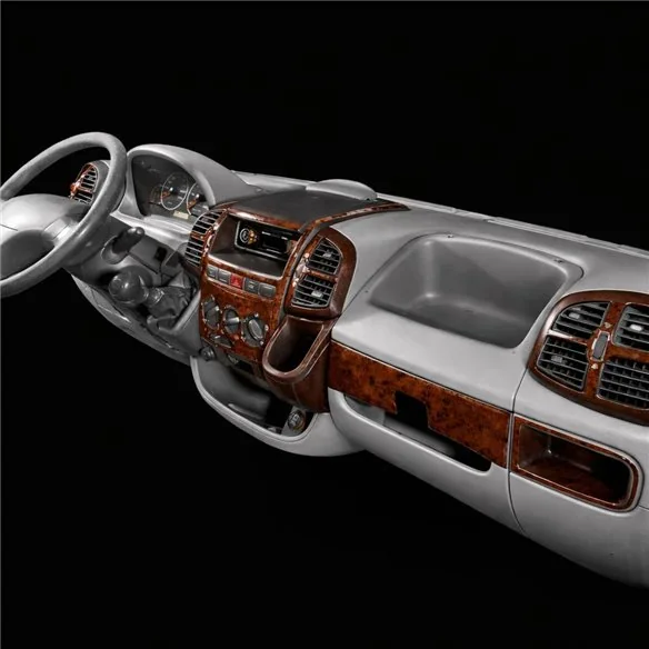 Citroen Jumper 2002-2006 kit décor tableau de bord 3D, 15 pièces