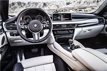 BMW X6 F16 2014 Modèle de découpe d'enveloppe intérieure