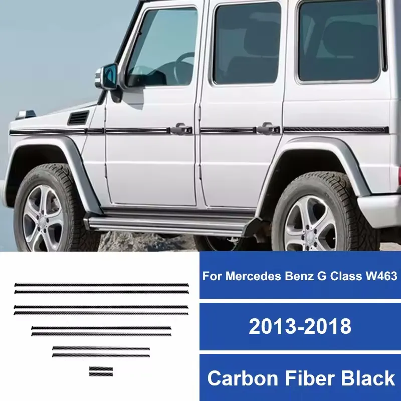 Mercedes Benz G Class W463 1998-2018 moulures latérales de carrosserie