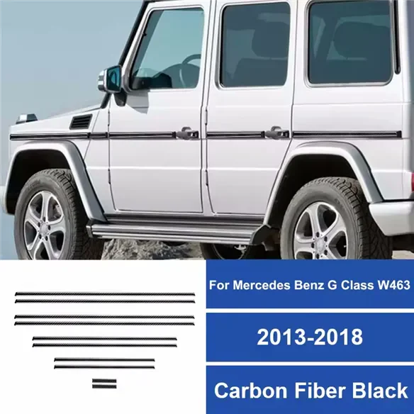 Mercedes Benz G Class W463 1998-2018 moulures latérales de carrosserie