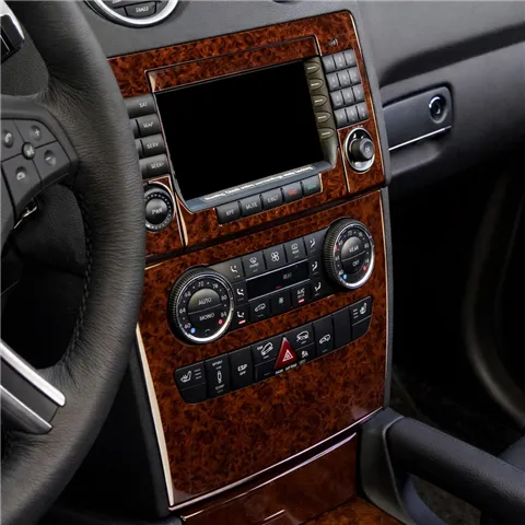 Mercedes Benz ML W164 Class 2006+ set complet, boîte auto, avec navigation kit décor tableau de bord 3D 2