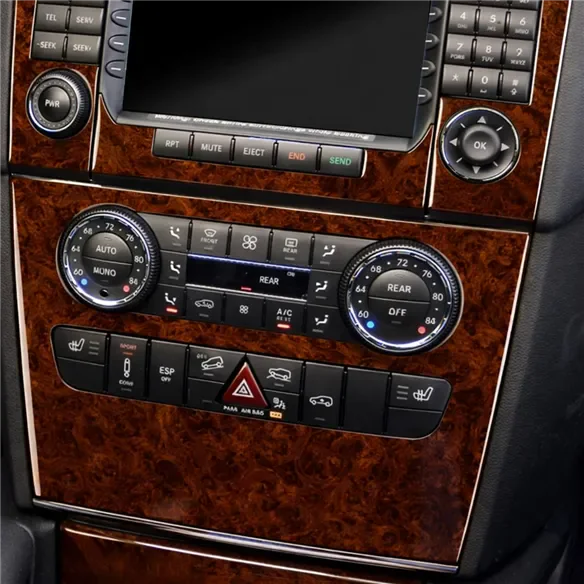 Mercedes Benz ML W164 Class 2006+ set complet, boîte auto, avec navigation kit décor tableau de bord 3D