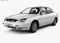 DAEWOO LEGANZA kit déco intérieur auto | Décoration Tableau