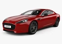 ASTON MARTIN Rapide S décor intérieur | Décoration Tableau